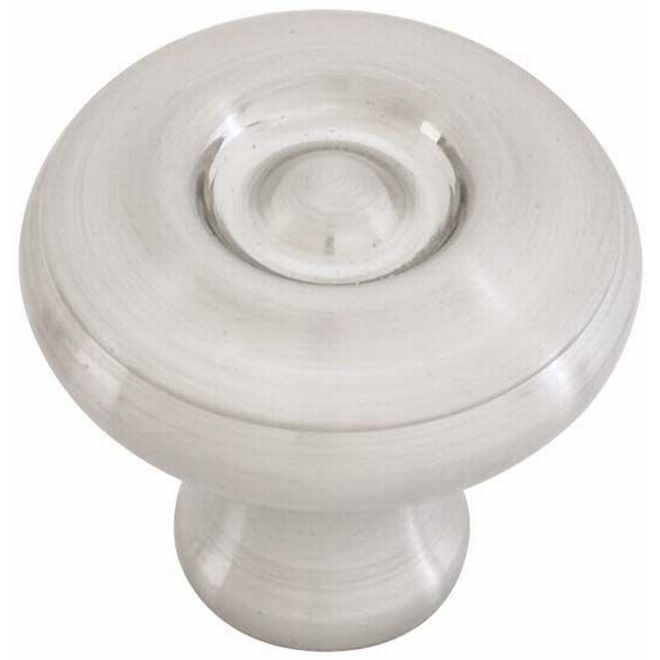 Waverly 1.25 in. Cabinet Knob, Satin Nickel