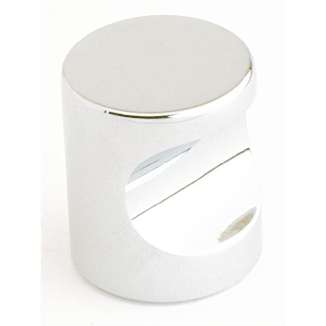 86150US26 Modern Finger Cabinet Pull, Bright Chrome - Small