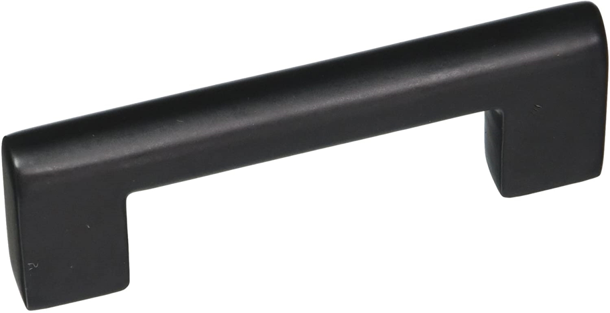 3 in. Center to Center Trail Cabinet Pull, Flat Black
