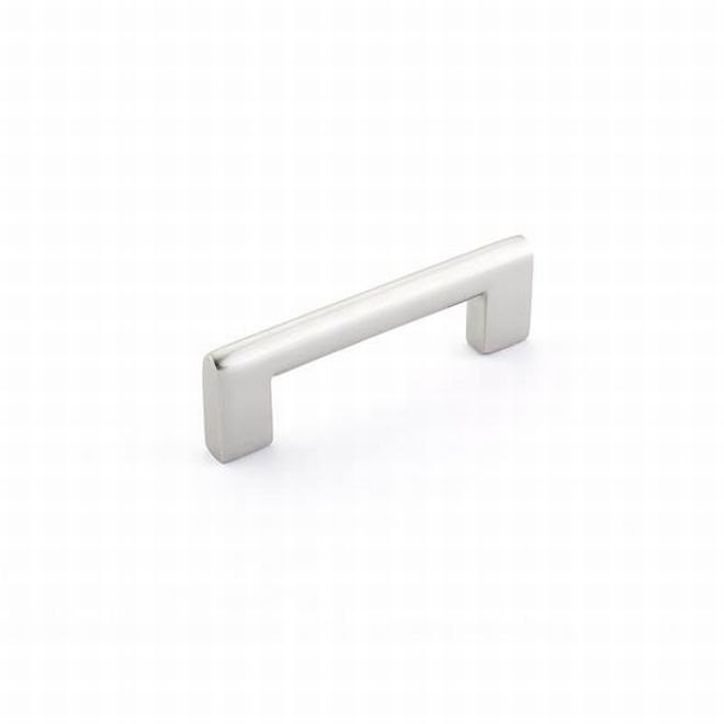 3.5 in. Center to Center Trail Cabinet Pull, Satin Nickel