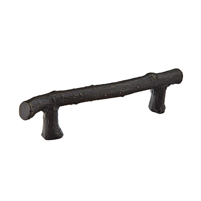 6 in. Center to Center Twig Cabinet Pull, Medium Bronze