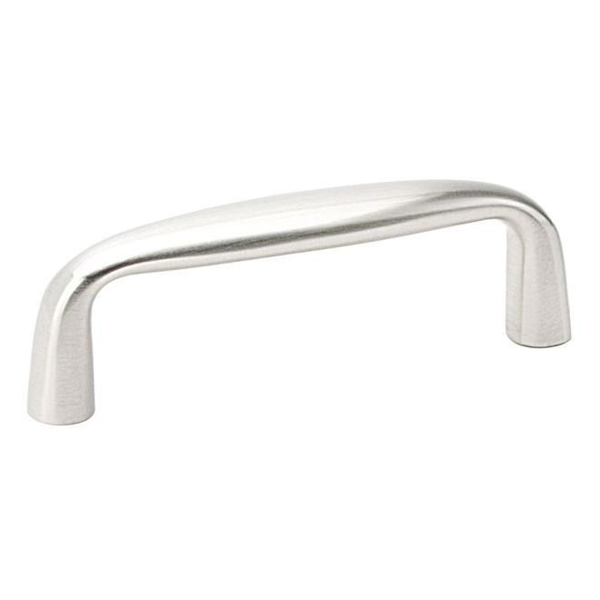 3.5 in. Center to Center Orbit Cabinet Pull, Satin Nickel