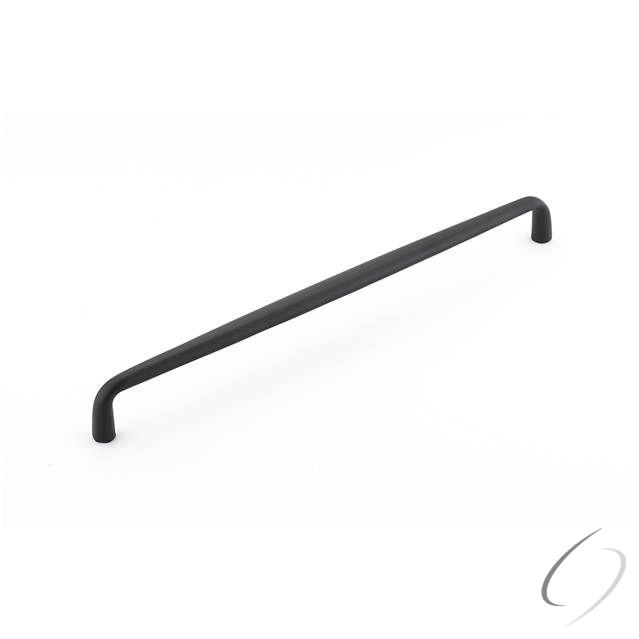 10 in. Orbit Cabinet Pull Center to Center, Flat Black