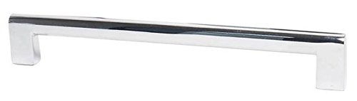 8 in. Center to Center Trail Cabinet Pull, Bright Chrome