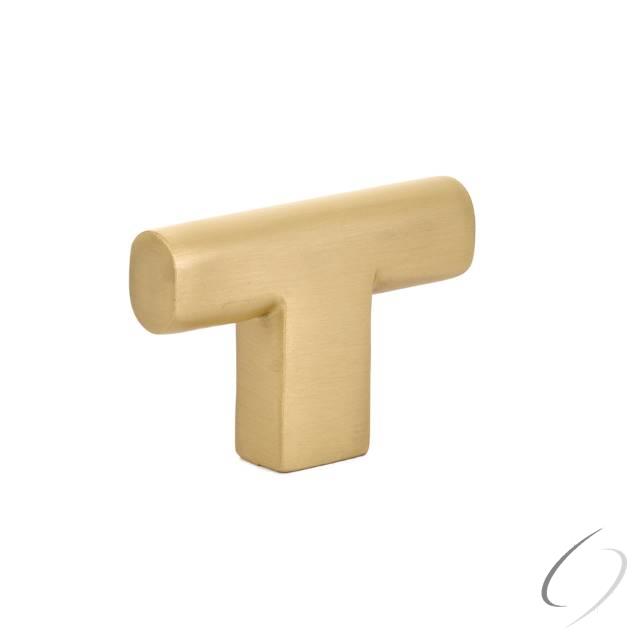 2 in. Trail Cabinet Knob Satin Brass