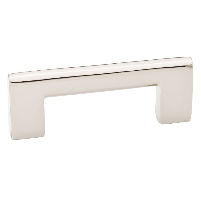 5 in. Center to Center Trail Cabinet Pull, Bright Nickel