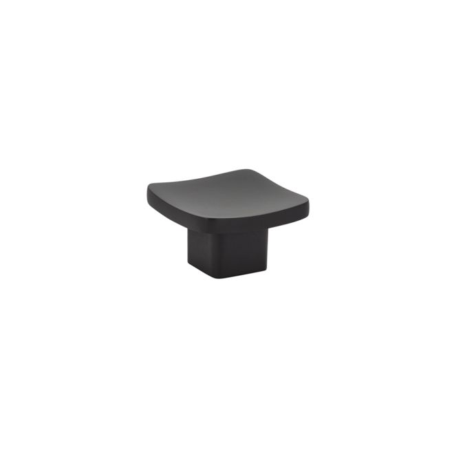 1.25 in. Cabinet Knob Basin with Flat Black