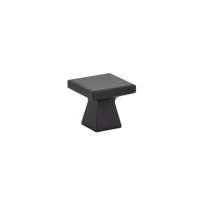 86319US19 Podium 1.25 in. Cabinet Knob, Flat Black