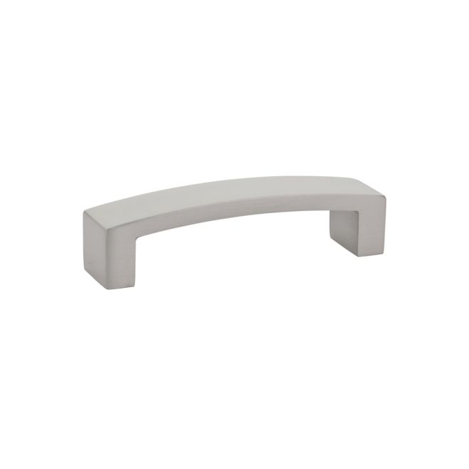 Bauhaus 4 in. Cabinet Pull, Satin Nickel