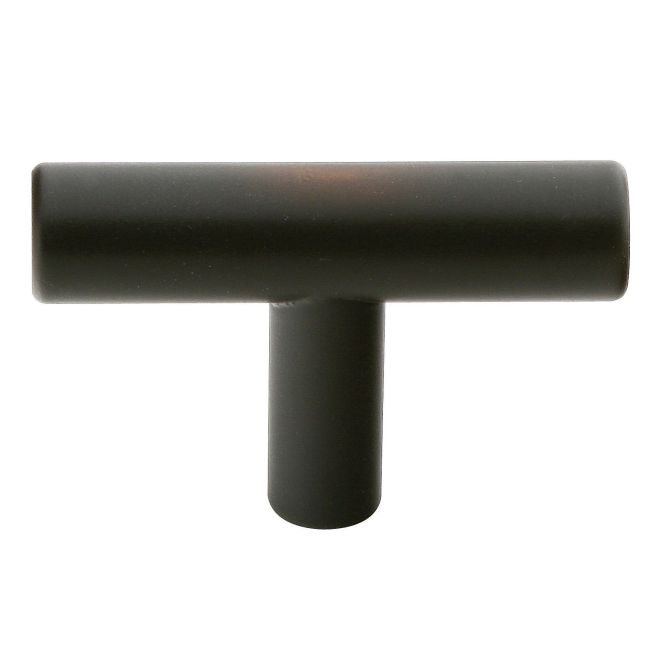 2 in. Brass Bar Knob, Oil Rubbed Bronze