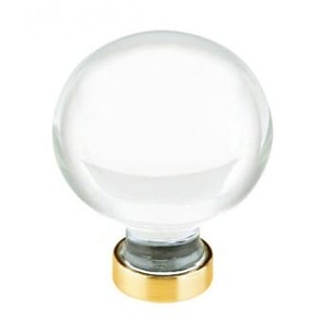 Bristol 1.25 in. Cabinet Knob, Satin Brass