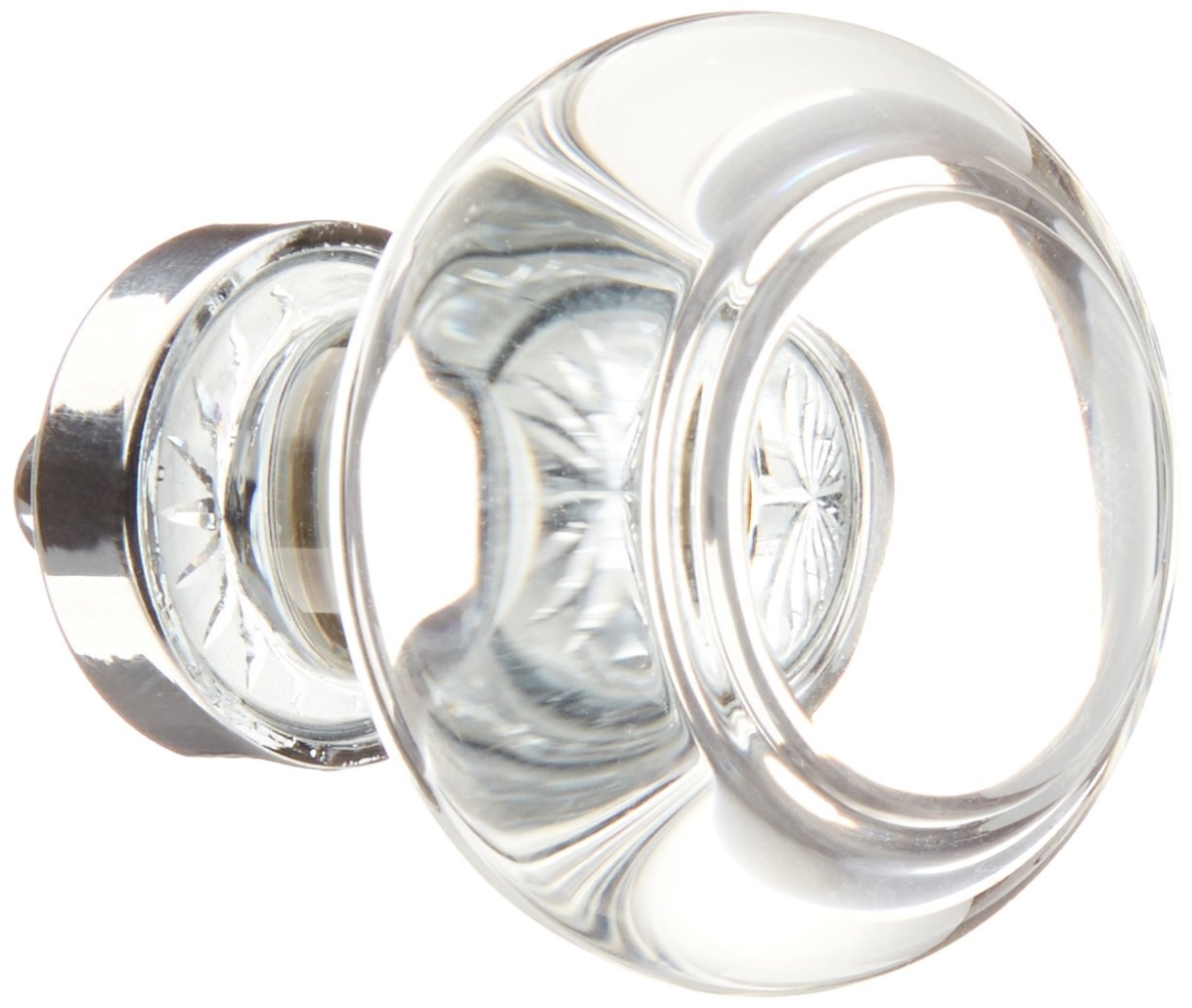Georgetown 1.25 in. Cabinet Knob, Bright Chrome