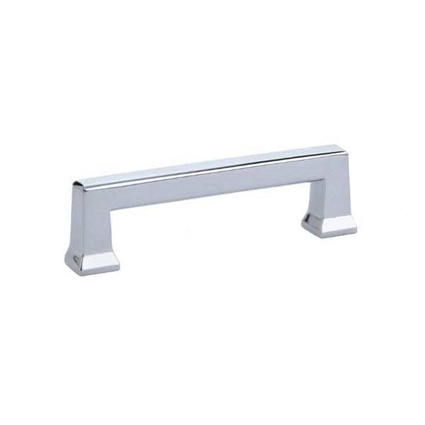 86424US26 3.5 in. Alexander Cabinet Pull, Bright Chrome