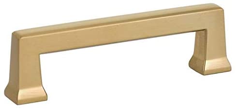 86424US4 3.5 in. Alexander Cabinet Pull, Satin Brass