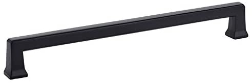 8 in. Alexander Cabinet Pull, Flat Black