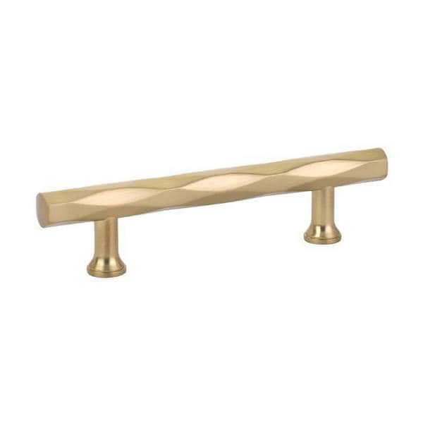 3.5 in. Tribeca Cabinet Pull, Satin Brass