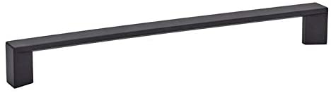 86438US19 8 in. Center to Center Trinity Pull, Flat Black