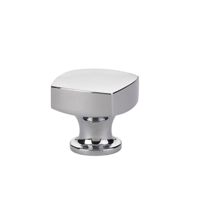 1.25 in. Freestone Cabinet Knob, Bright Chrome