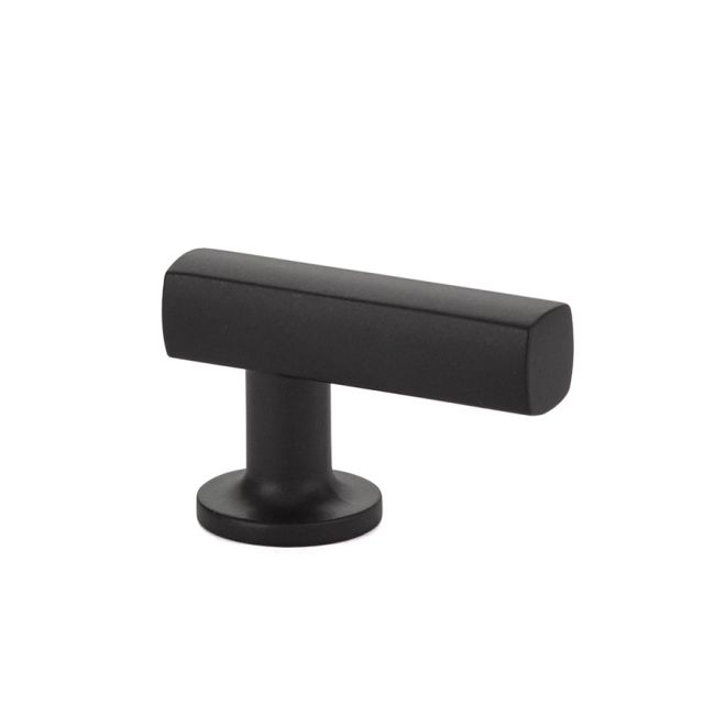 86452US19 1.125 x 1.875 in. Freestone Finger Pull, Flat Black