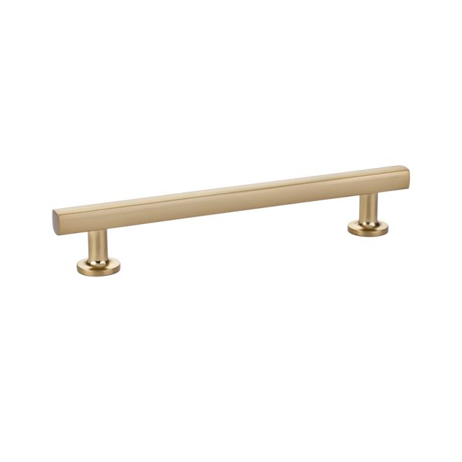 86455US4 6 in. Freestone Pull, Satin Brass