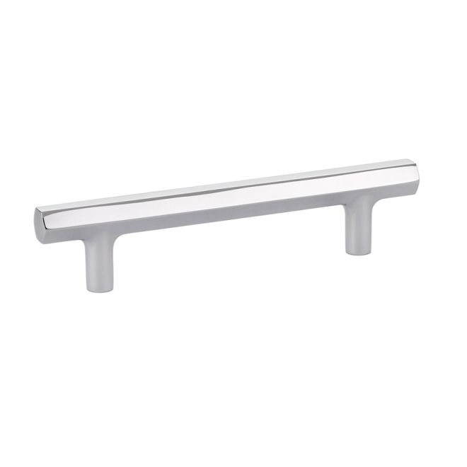 86460US26 4 in. Mod Hex Pull, Bright Chrome