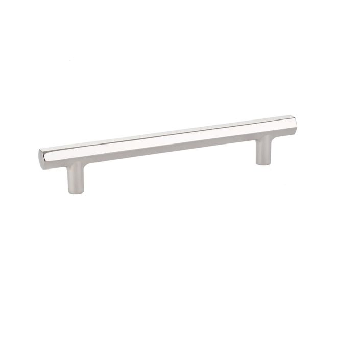 86461US14 6 in. Mod Hex Pull, Bright Nickel