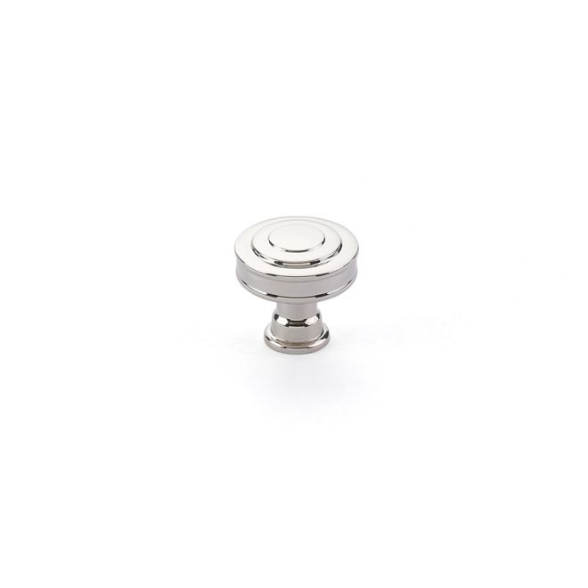 1.25 in. Glendon Cabinet Knob, Bright Nickel