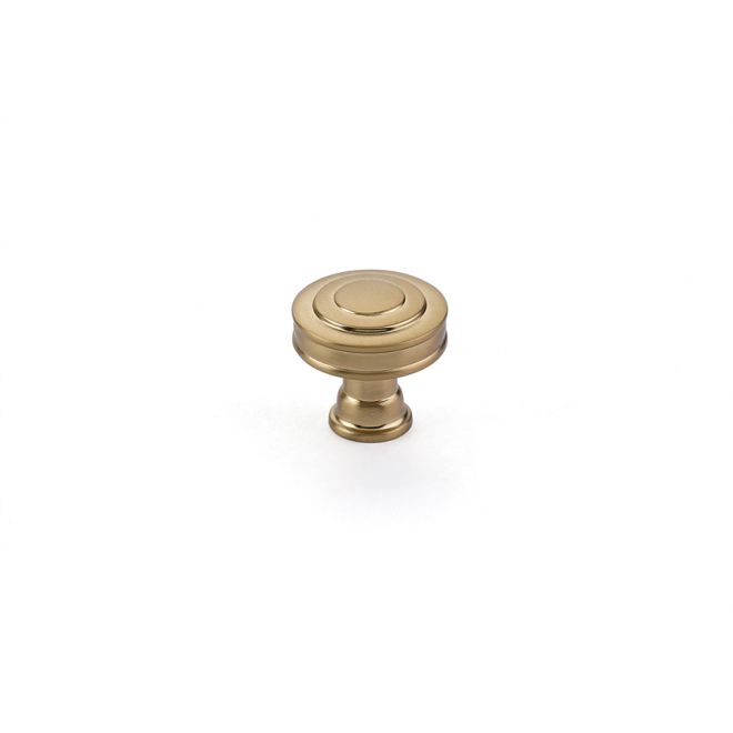 1.25 in. Glendon Cabinet Knob, Satin Brass