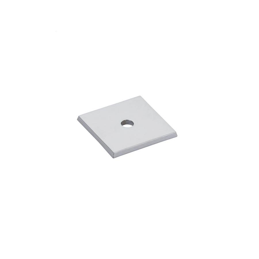 86434US26 Back Plate for Knobs, Bright Chrome