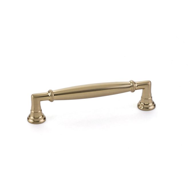 4 in. Center to Center Westwood Cabinet Pull, Satin Brass