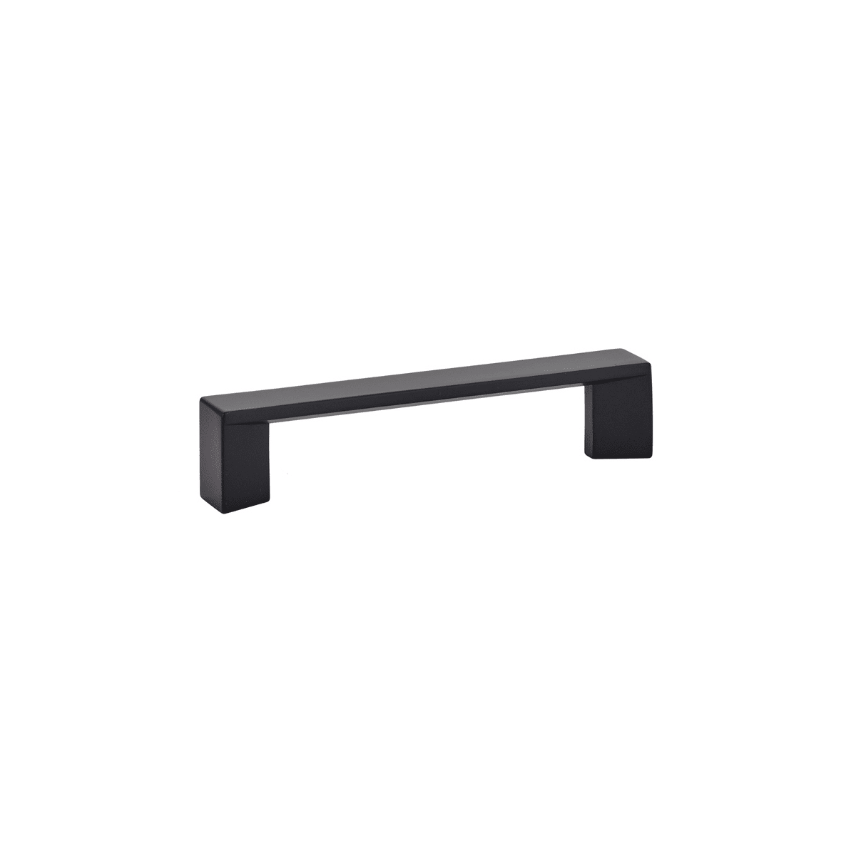 12 in. Center to Center Trinity Cabinet Pull, Flat Black