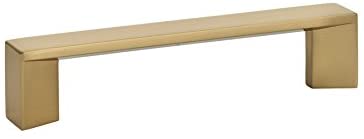 12 in. Center to Center Trinity Cabinet Pull, Satin Brass