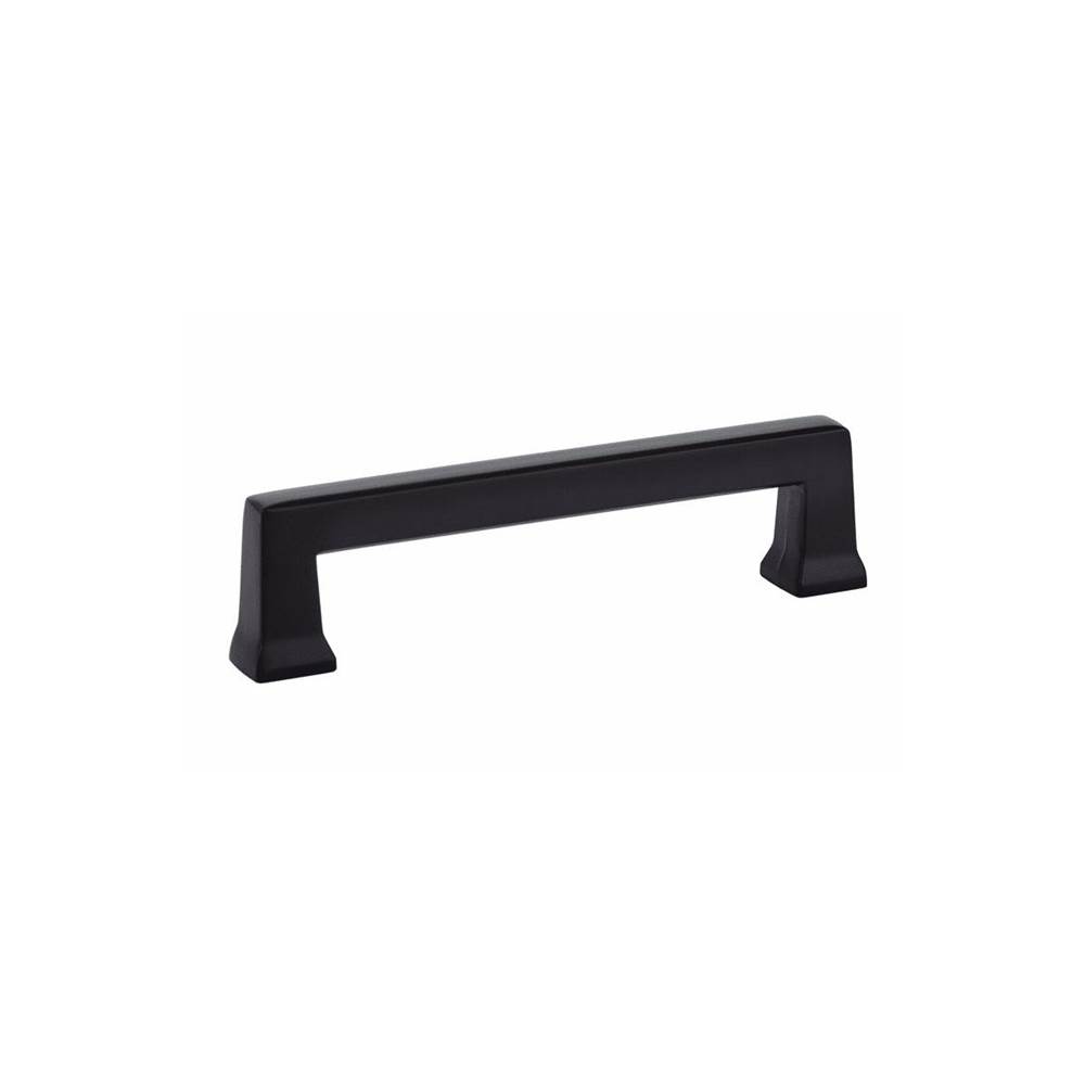 5 in. Center to Center Alexander Cabinet Pull, Flat Black