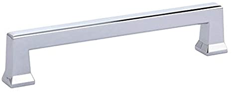 5 in. Center to Center Alexander Cabinet Pull, Bright Chrome
