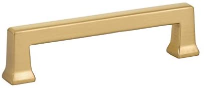 5 in. Center Alexander Cabinet Pull, Satin Brass