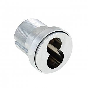 Picture of Sargent 604332D 1.375 in. Large Format Mortise Cylinder Housing Less Interchangeable Core&#44; Satin Stainless Steel