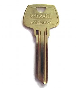 6 Pin Key Blank with LN Keyway