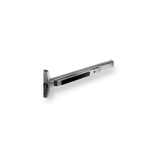 Extra Heavy Duty Rim Exit Device Exit Only for 37 to 42 in. Door, Satin Stainless Steel
