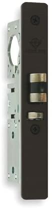1.5 x 4.625 in. Left Hand Standard Duty Deadlatch Standard Mortised Strike, Dark Bronze Anodized