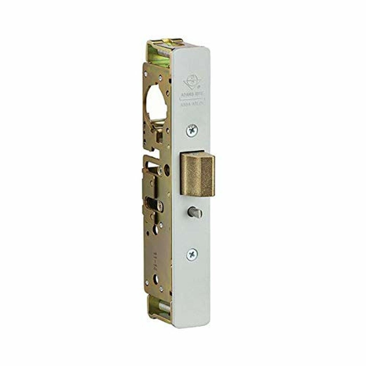 1.12 in. Left Hand & 4.62 in. Flat Mortised Strike Heavy Duty Deadlatch, Dark Bronze Anodized
