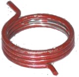 Left Hand Reverse Red Lever Spring
