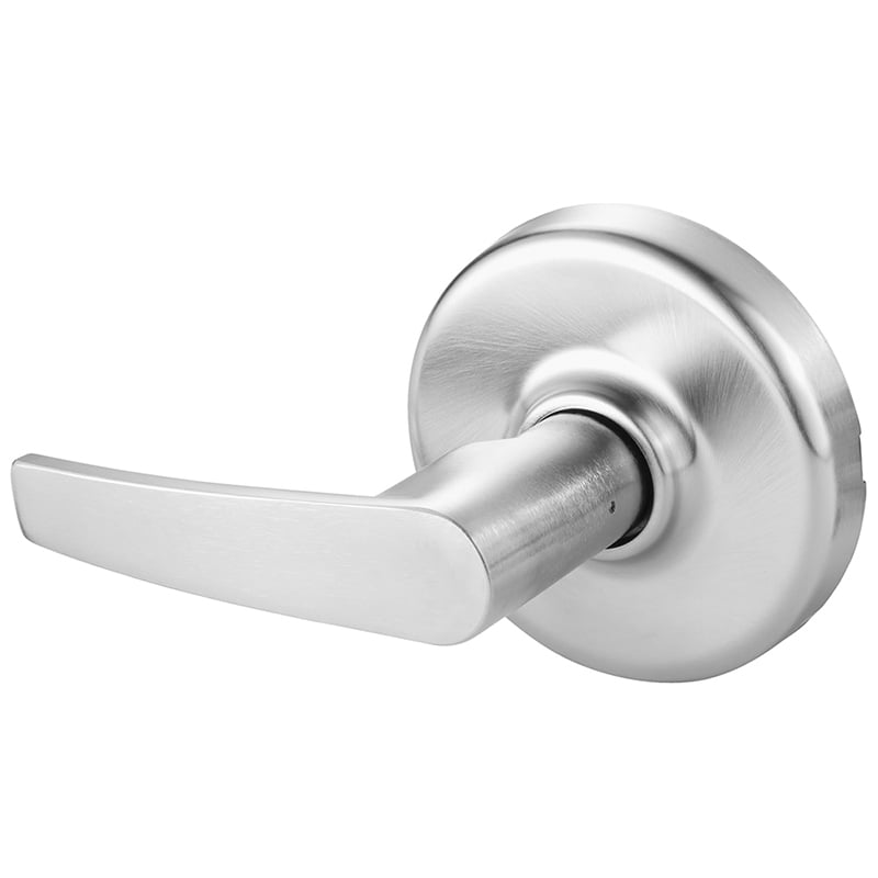 Zinc Armstrong Lever & D Rose Half Dummy Grade 2 Standard Duty Lever Lock, Satin Chrome