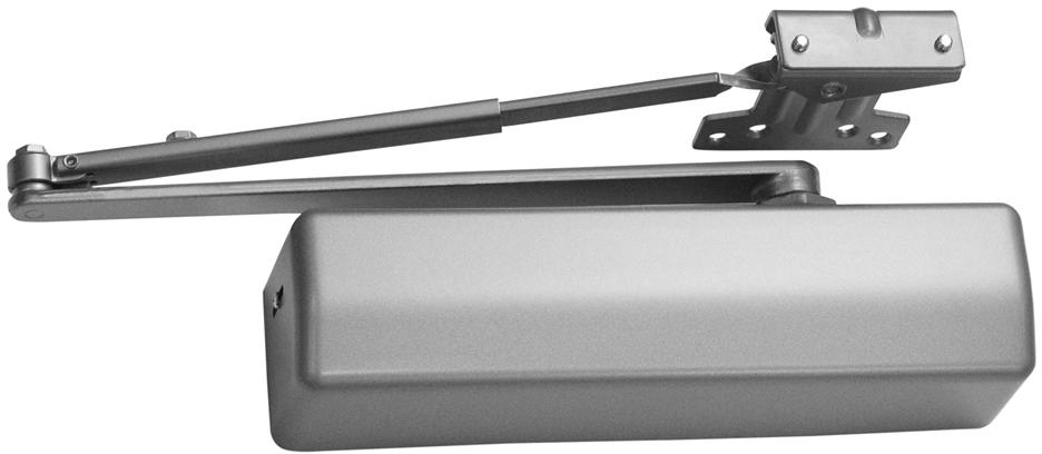 Grade 1 Parallel Arm Adjustable Door Closer with Sex Nuts & Bolts, Aluminum -  New CourtYard, NE2046430