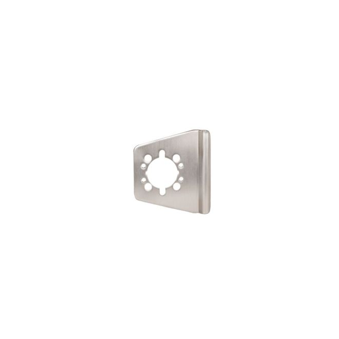 6 in. Cylindrical Lock Guard, Satin Stainless Steel