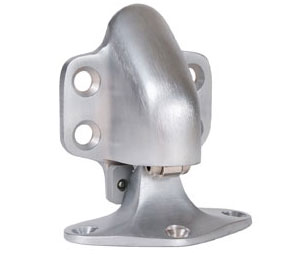 2.06 in. Floor Stop & Holder for Door Clearance - Satin Chrome