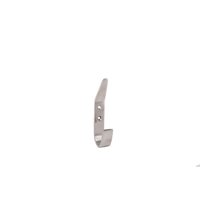 4.5 in. Coat Hook, Satin Stainless Steel