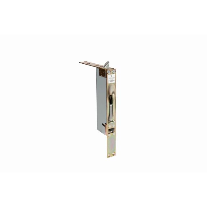 Long UL Semi-Automatic Flush Bolt for Wood Doors, Satin Chrome & Satin Stainless Steel
