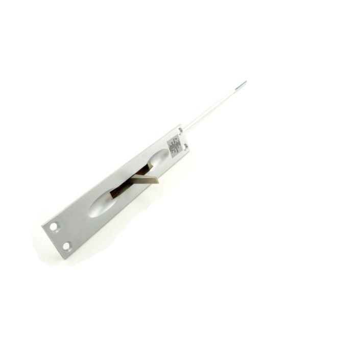 12 in. UL Manual Flush Bolt, Satin Chrome