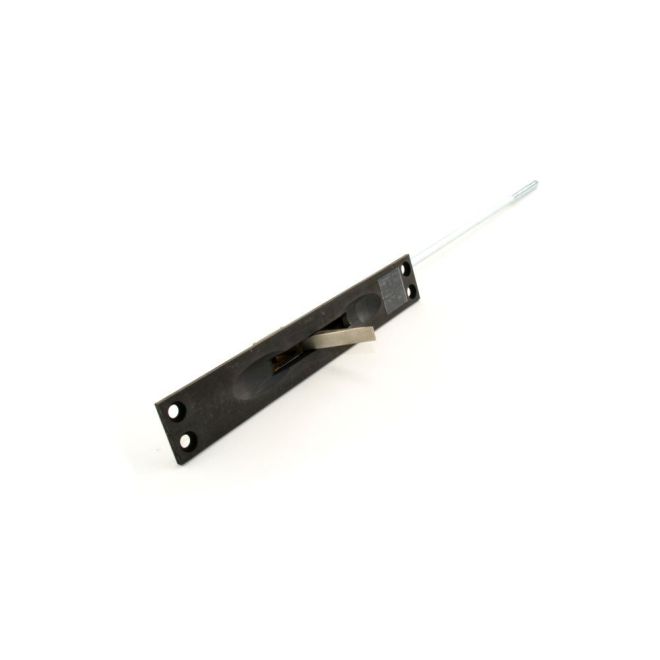 UL 12 in. Flush Bolt for Metal Doors, Dark Bronze Powder Coat