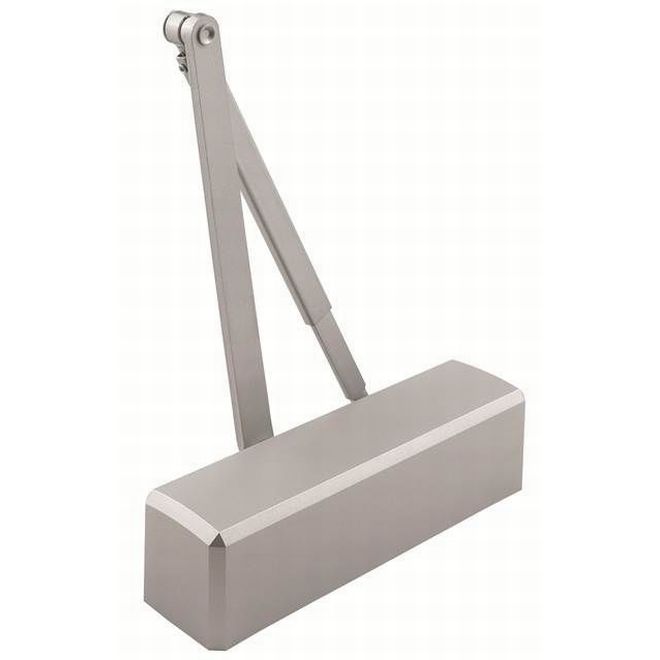 Stanley Commercial Hardware Door Closer with Full Cover, Aluminum